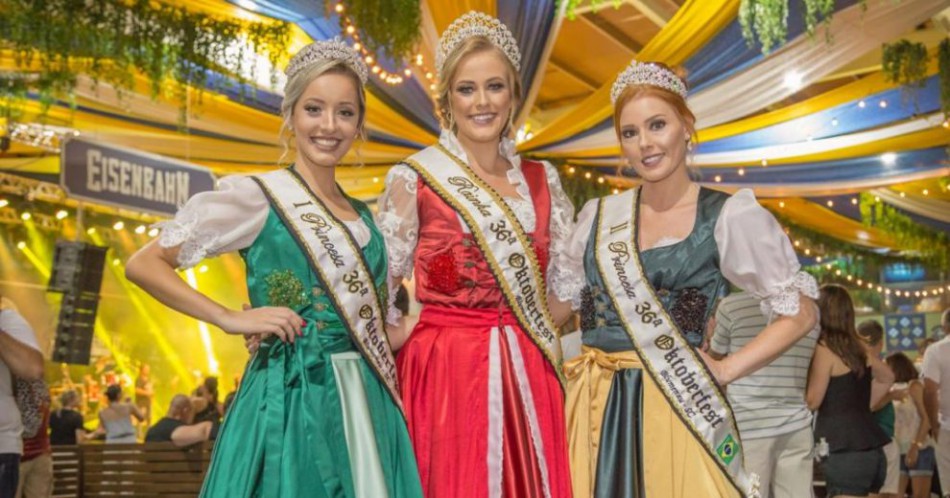Últimos dias para escolher o traje da realeza da 36ª Oktoberfest Blumenau