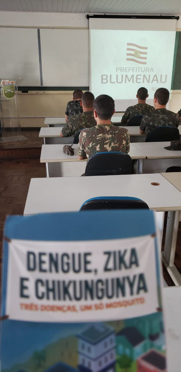 Ações de prevenção à dengue ganham apoio do 23º BI