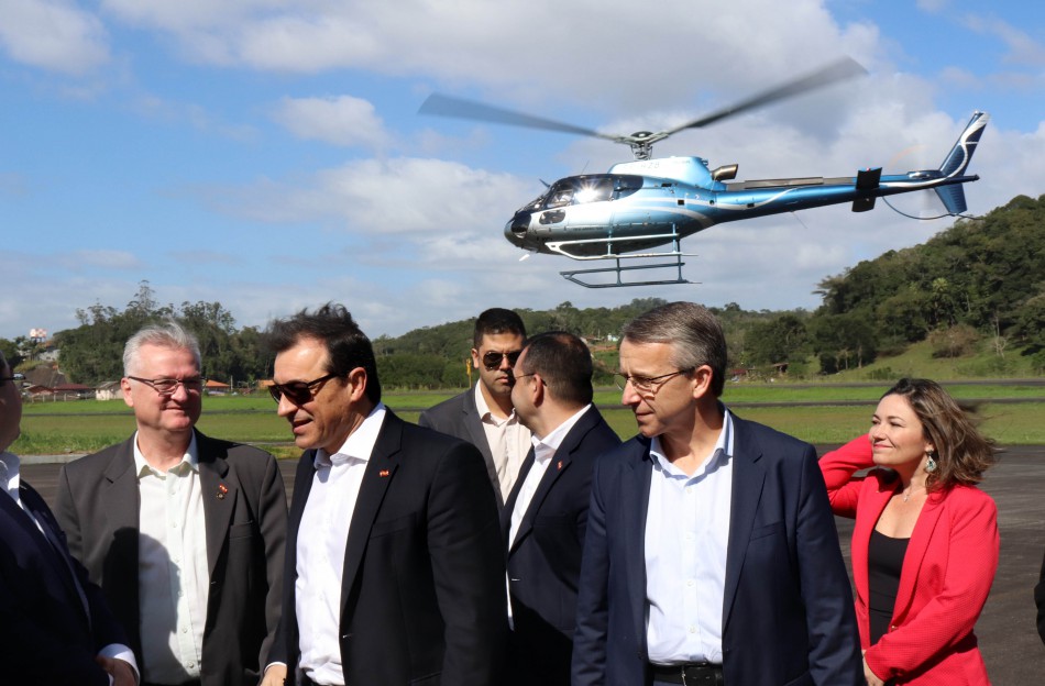 Governo do Estado libera recursos para obras do Aeroporto Regional de Blumenau