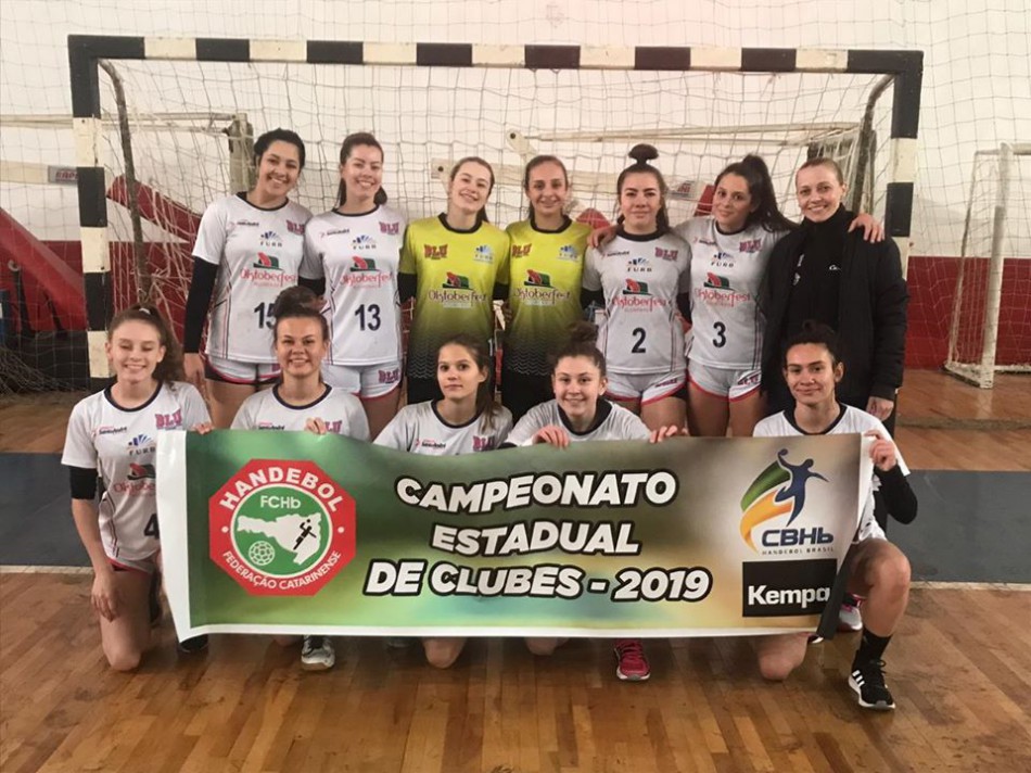 Handebol Feminino de Blumenau conquista Campeonato Estadual Cadete