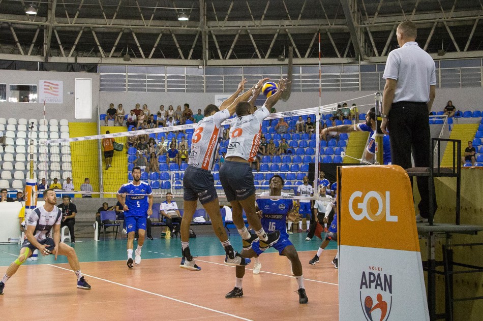 APAN vence e abre três pontos de diferença na luta pelo G-8 da Superliga