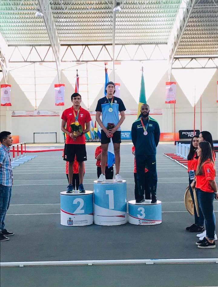 Representante de Blumenau conquista medalha de bronze no 1º Sul-Americano Indoor de Atletismo