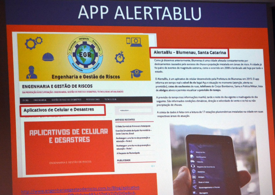 Atualização do aplicativo do AlertaBlu fica disponível para iOS
