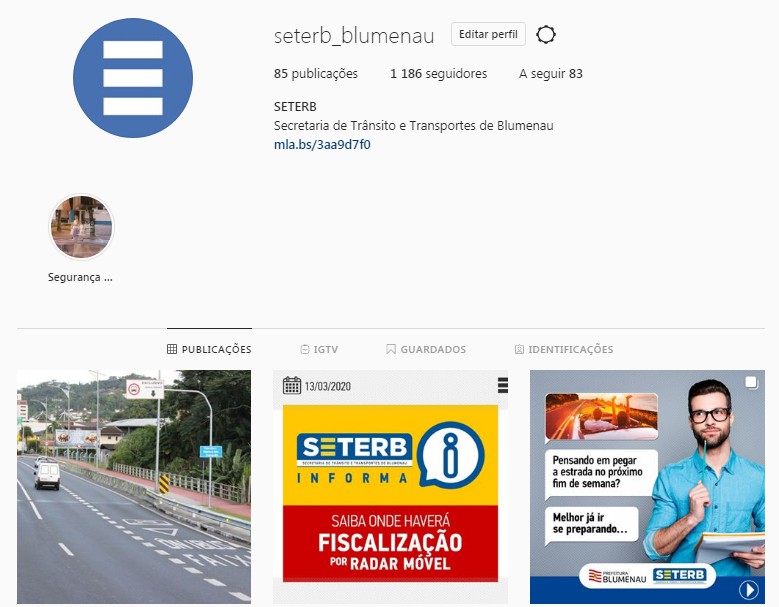 Seterb conta com redes sociais para informar a população