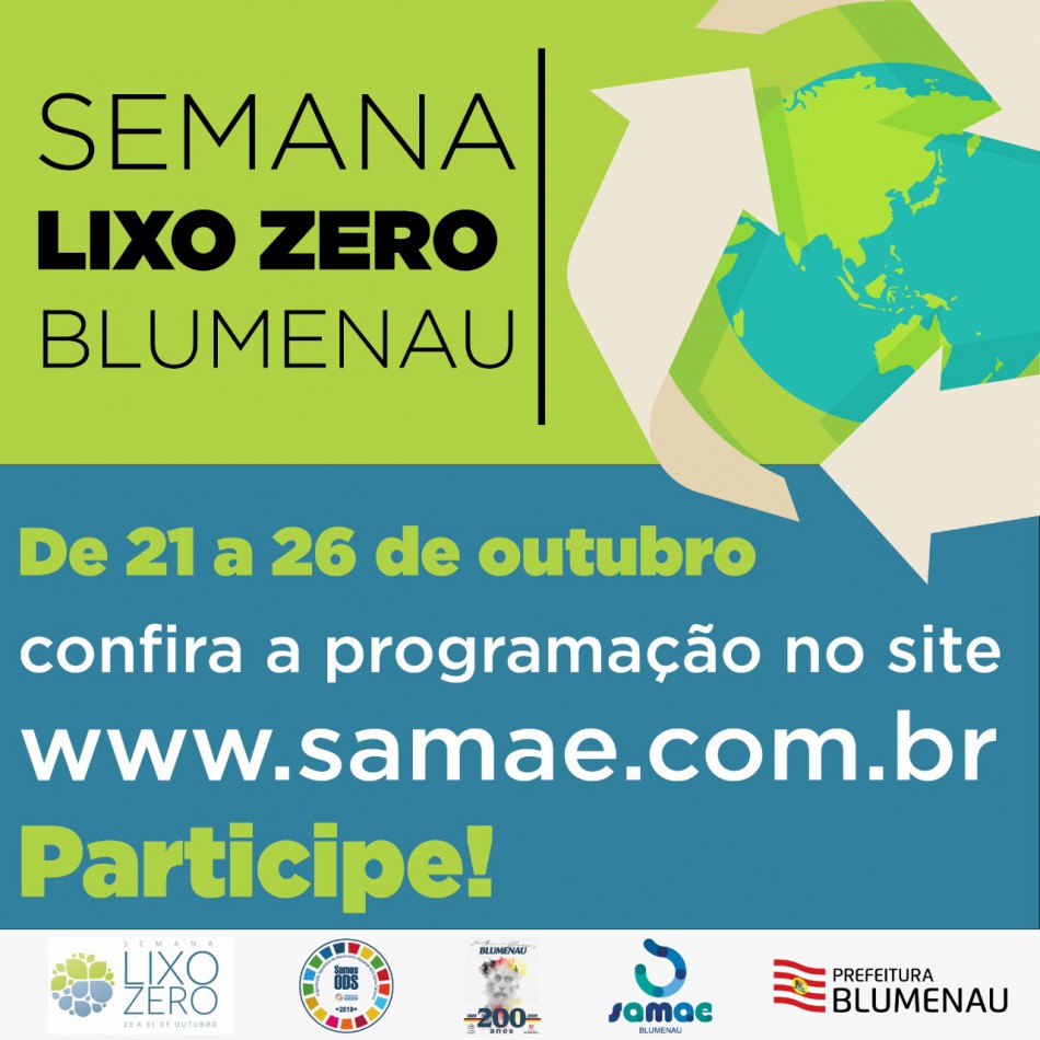 Samae promove ações na Semana Nacional do Lixo Zero 