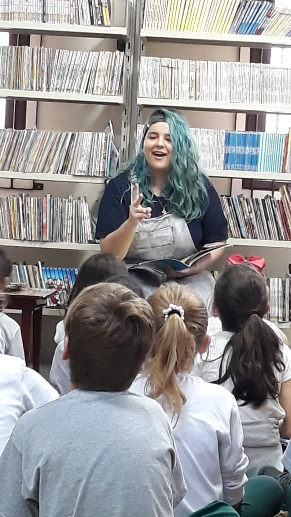 Programa "Hora da Leitura" atende alunos do Colégio Shalon