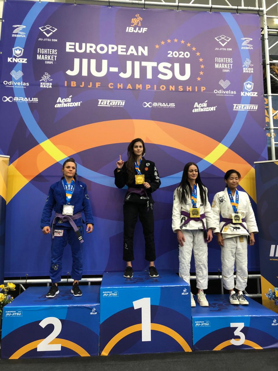 Atleta blumenauense conquista Campeonato Europeu de Jiu-Jitsu em Lisboa