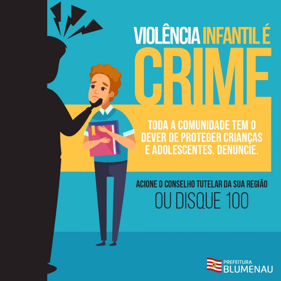 Disque 100 e Conselhos Tutelares são canais de denúncia para situações de violência infantil 