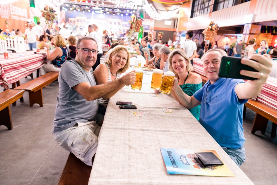 Organização da Sommerfest aumenta mesas no Setor Eisenbahn Biergarten