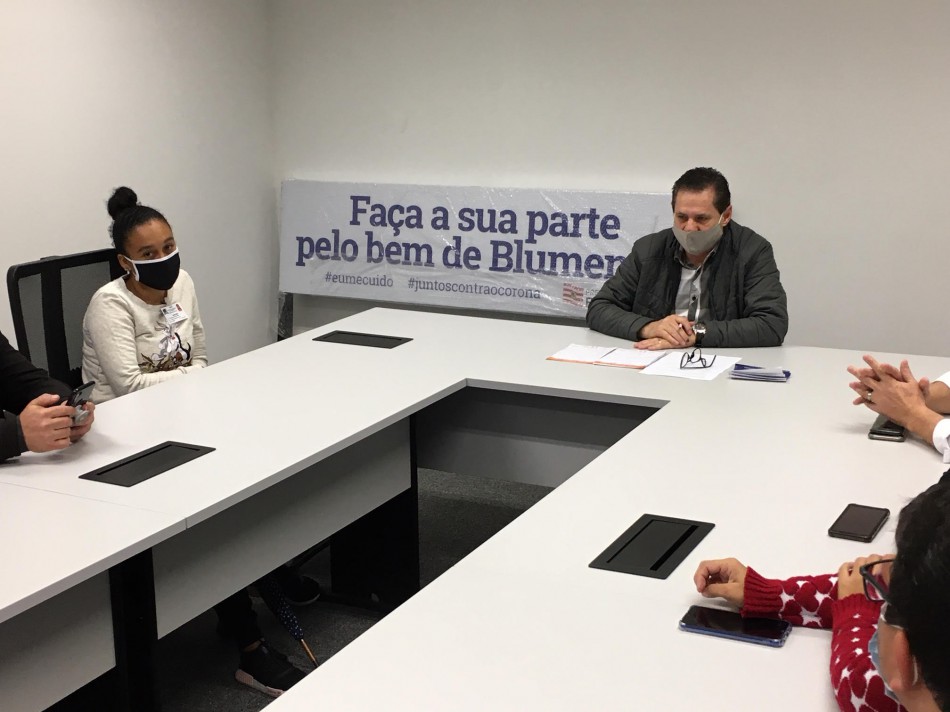 Força-tarefa vai fazer barreiras sanitárias educativas para combater Covid-19 em Blumenau