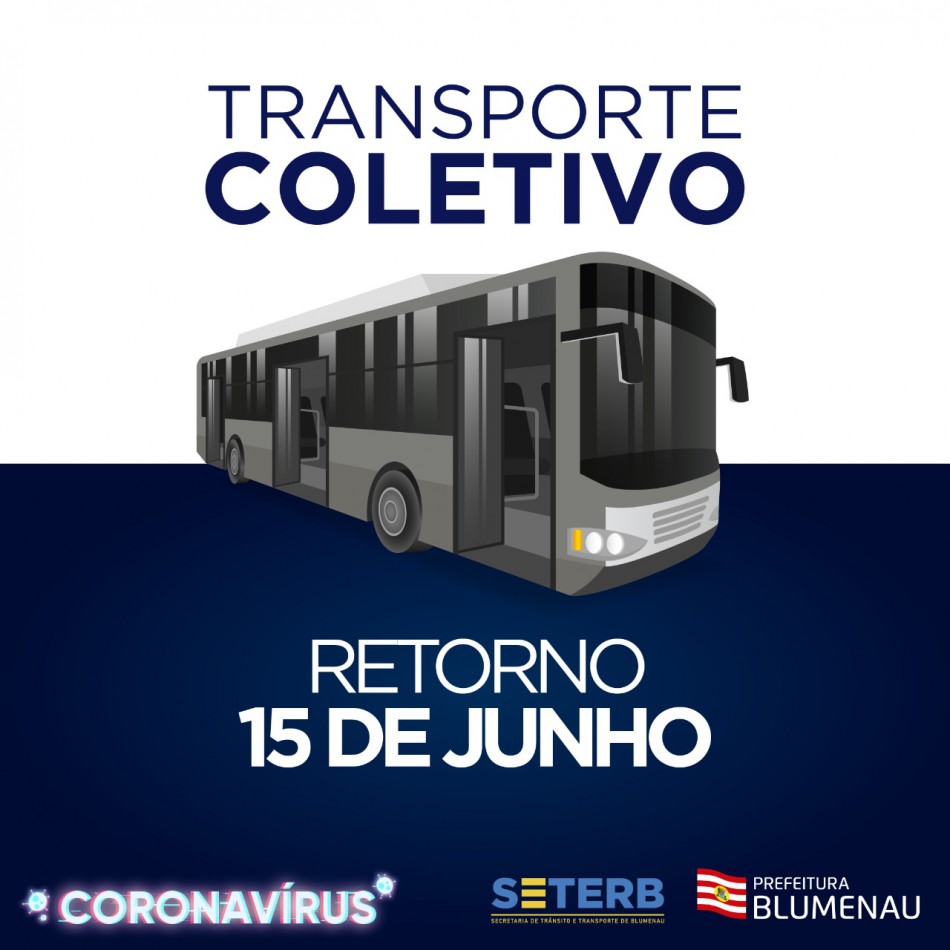 Blumenau prepara plano de operação para retorno do transporte coletivo no dia 15