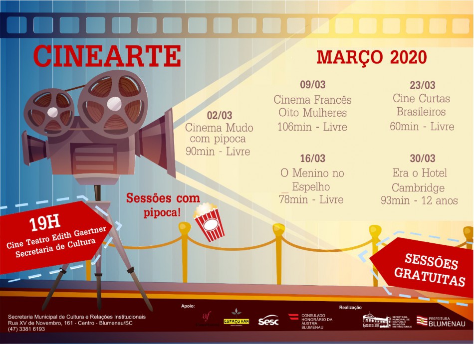 CineArte volta renovado em com parcerias qualificadas