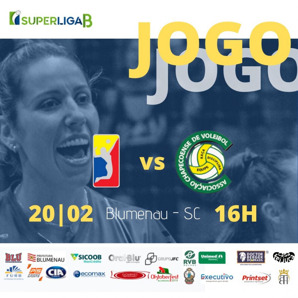 Bluvolei faz segunda partida em casa, pela Superliga B