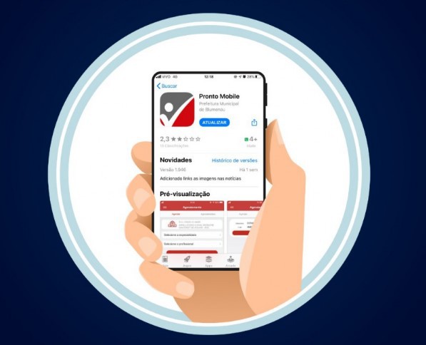 Prefeitura de Blumenau esclarece que não faz monitoramento de pacientes com Covid-19 por whatsapp 