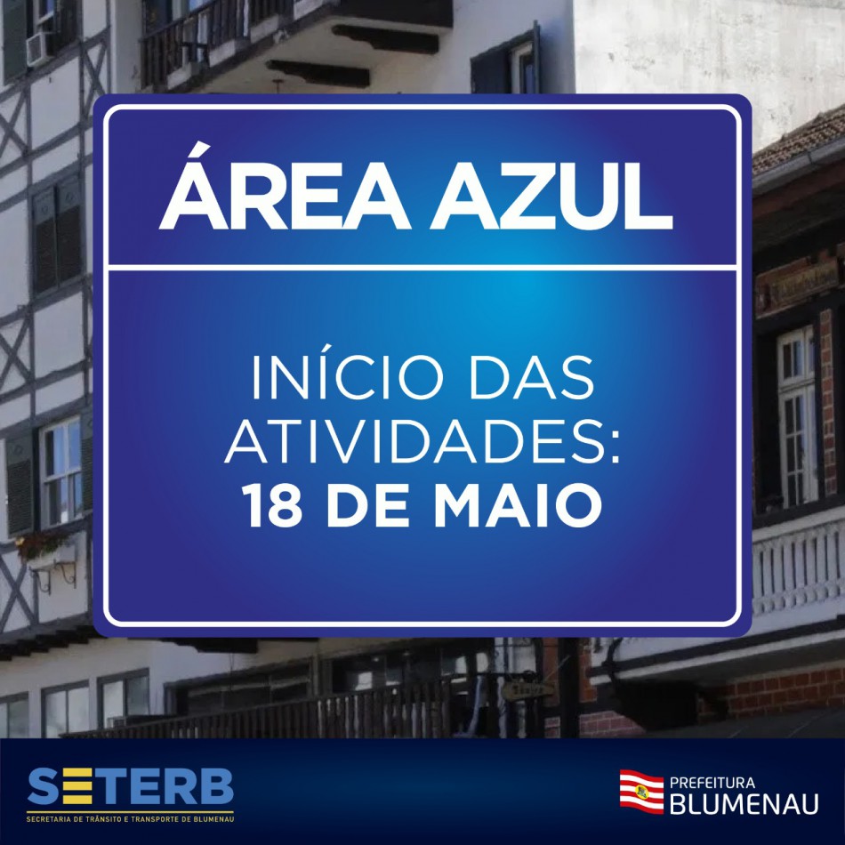 Seterb comunica retorno da Área Azul e das Blitze no município