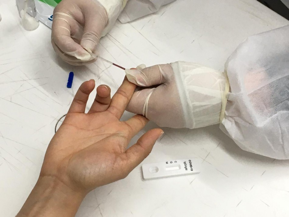 Agendamento de teste rápido para familiares de pacientes recuperados da Covid-19 será on-line