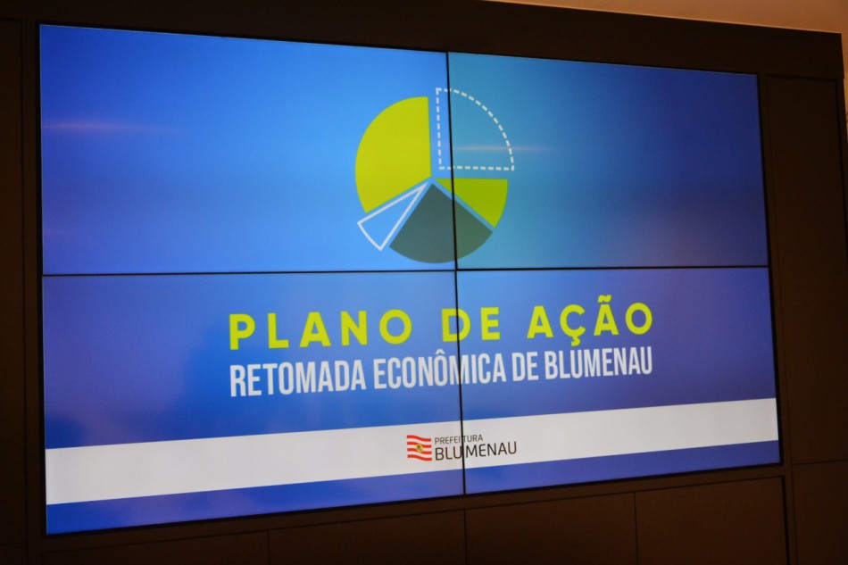 Prefeitura apresenta novas ações no Plano de Retomada Econômica de Blumenau