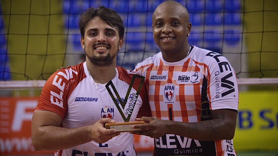 APAN/Eleva/Blumenau conquista a terceira vitória seguida e sobe para sexto na Superliga