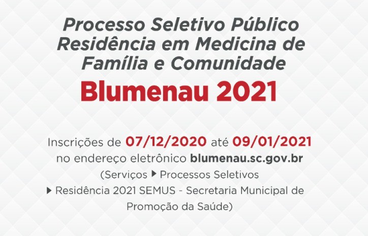 Semus abre inscrições para residência em medicina da família