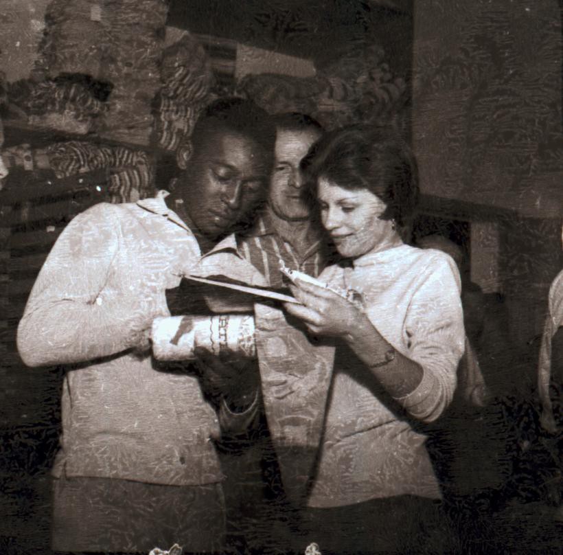 Memória Digital: Pelé em Blumenau