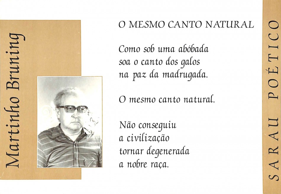 Memória Digital: Martinho Bruning