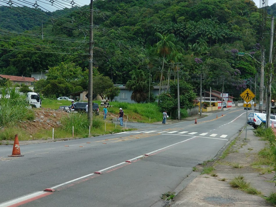 Obras de mobilidade vão exigir atenção dos motoristas a partir de segunda-feira em Blumenau