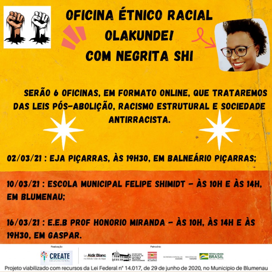Projeto Olakunde circula nas escolas do Vale