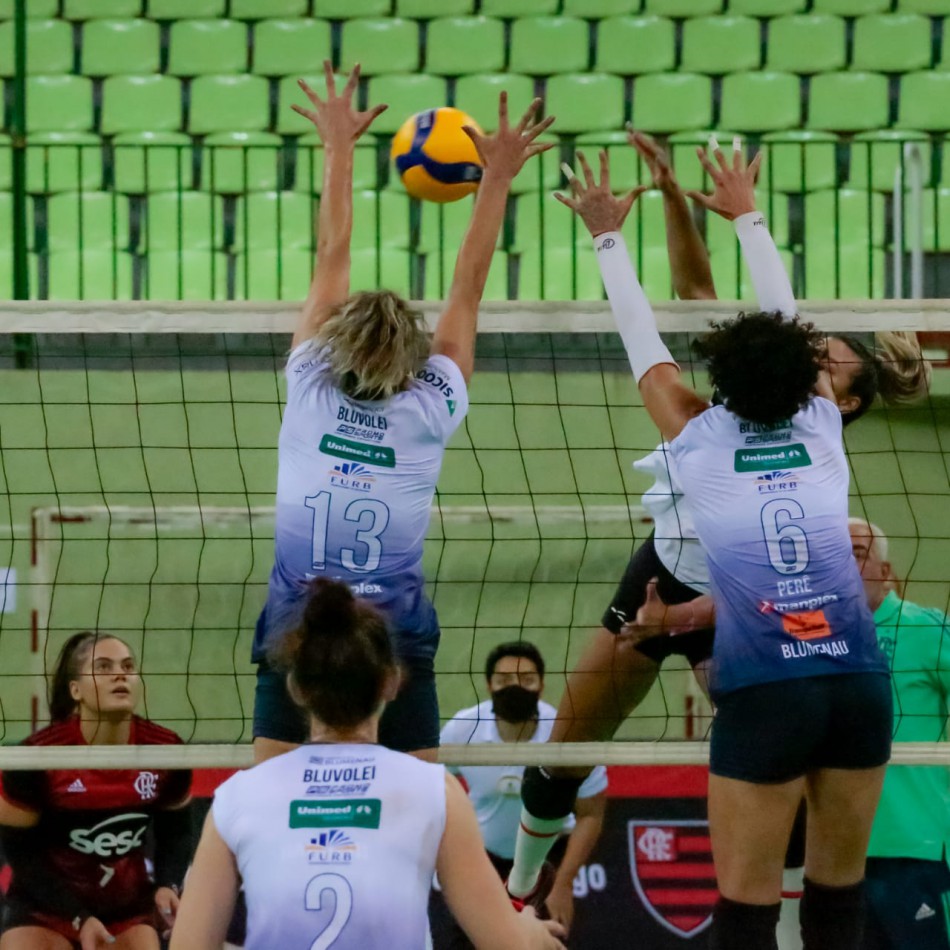 Bluvolei perde para o Sesc Flamengo no tie-break em partida válida pela segunda rodada da Superliga B