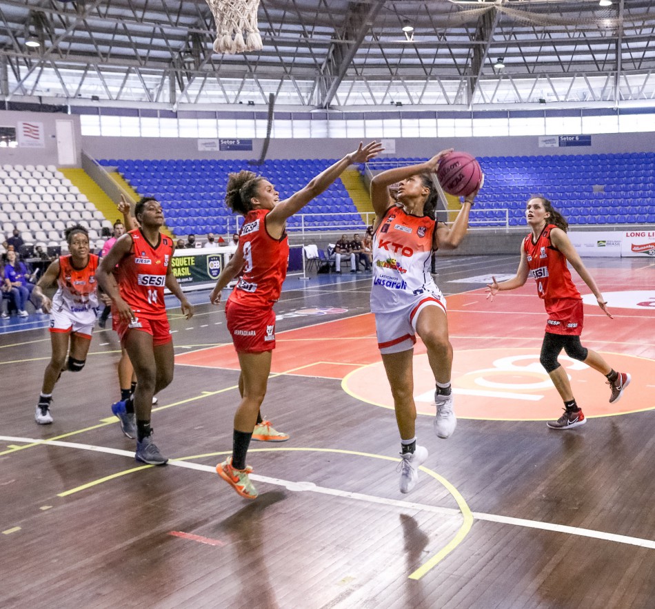 Blumenau é superada por Araraquara na segunda partida na Liga de Basquete Feminino