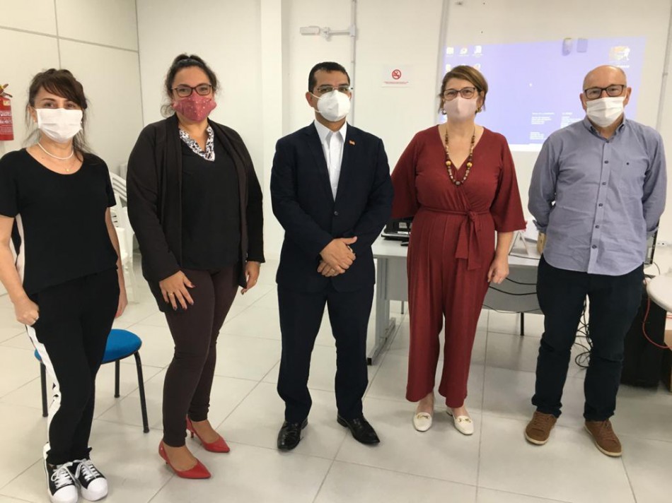 Blumenau recebe visita do secretário Estadual de Desenvolvimento Social