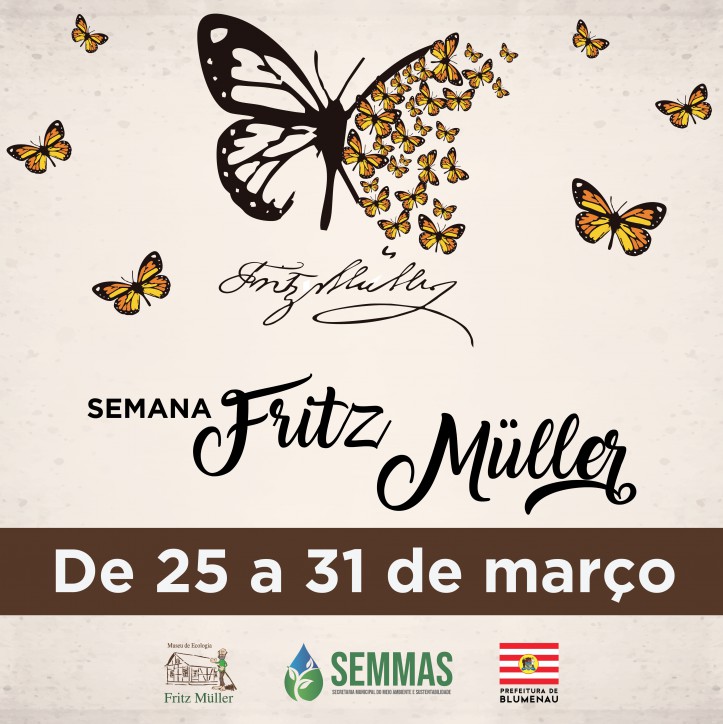 Inscrições para desenvolver ações e incluir no calendário da Semana Fritz Muller estão abertas