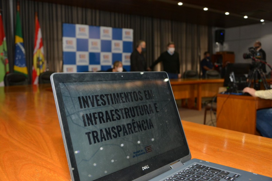 Obras municipais podem ser acompanhadas pelo Portal da Transparência
