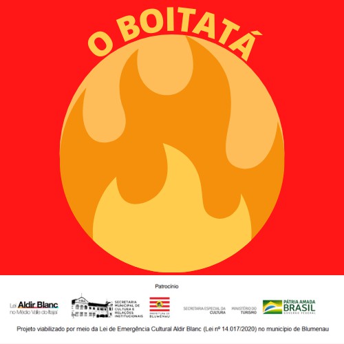 Atriz personaliza a história do Boitatá