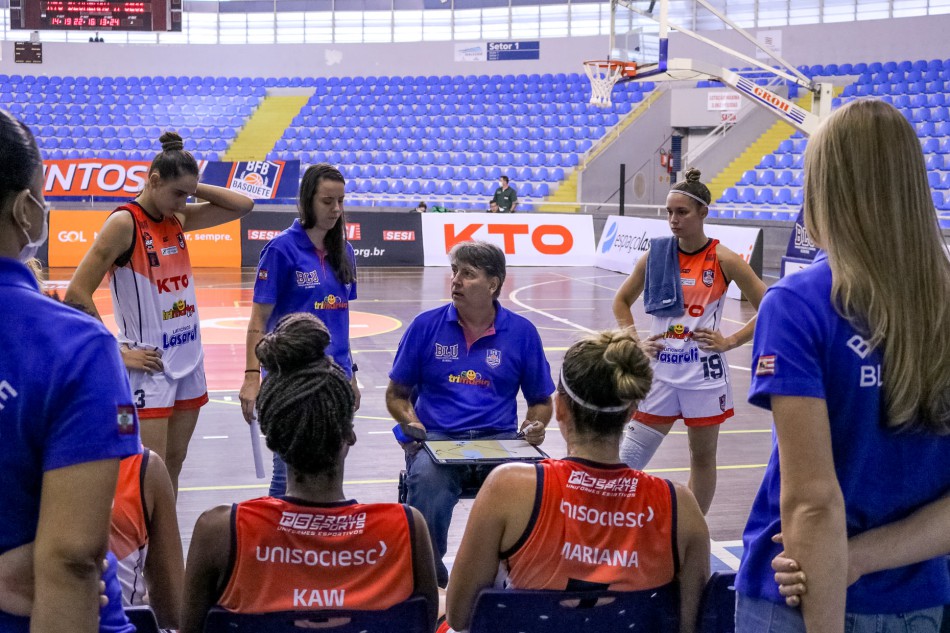 Blumenau perde duas partidas na Liga de Basquete Feminino por W.O