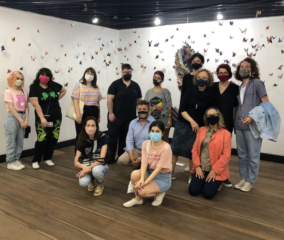 Acadêmicos da Furb visitam exposições do MAB