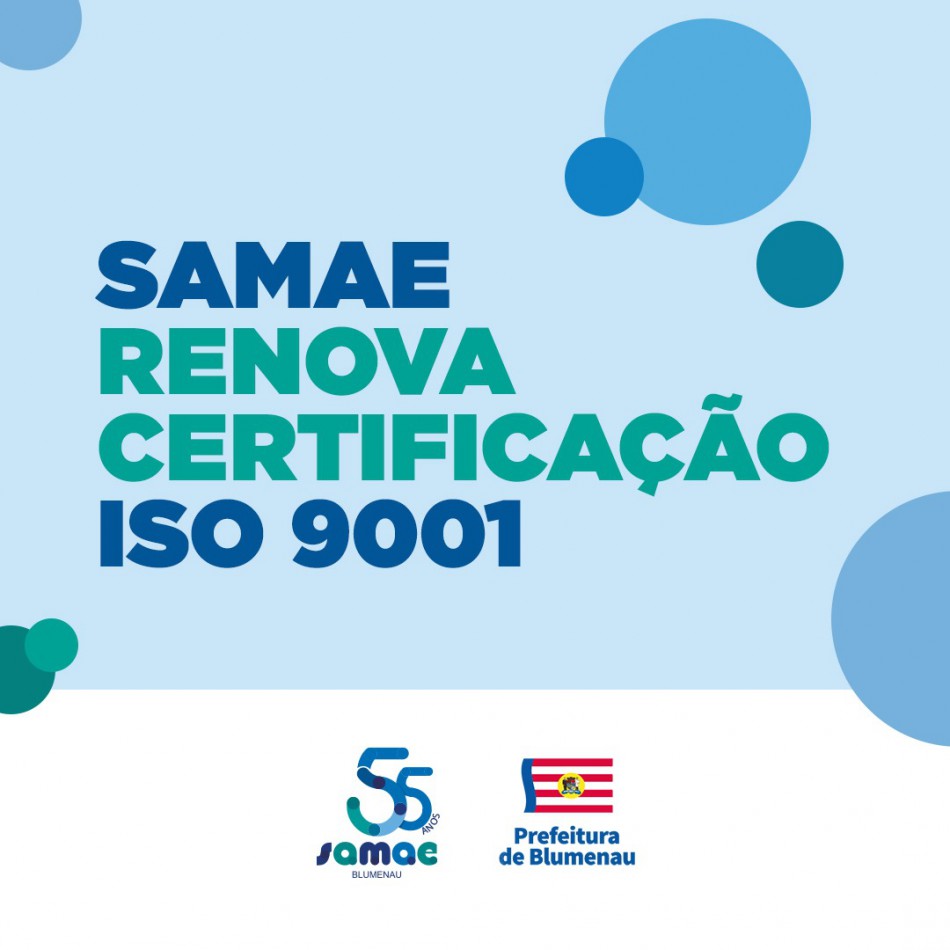 Samae conquista renovação da certificação ISO 9001