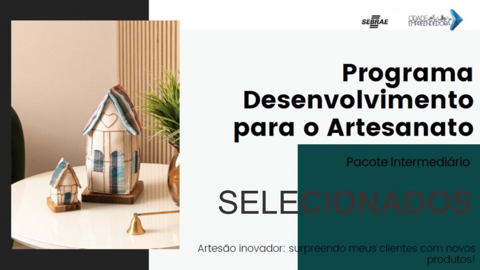 Artesãos passam por capacitação inovadora