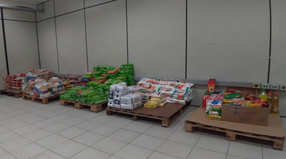 Prefeitura recebe cerca de 760 Kg de alimentos de cooperativas