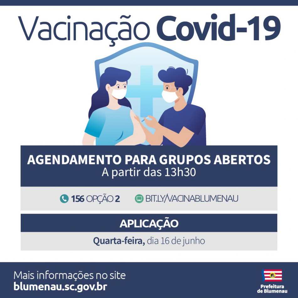 Agenda de vacinação contra a Covid-19 reabre com vagas para pessoas acima dos 53 anos	