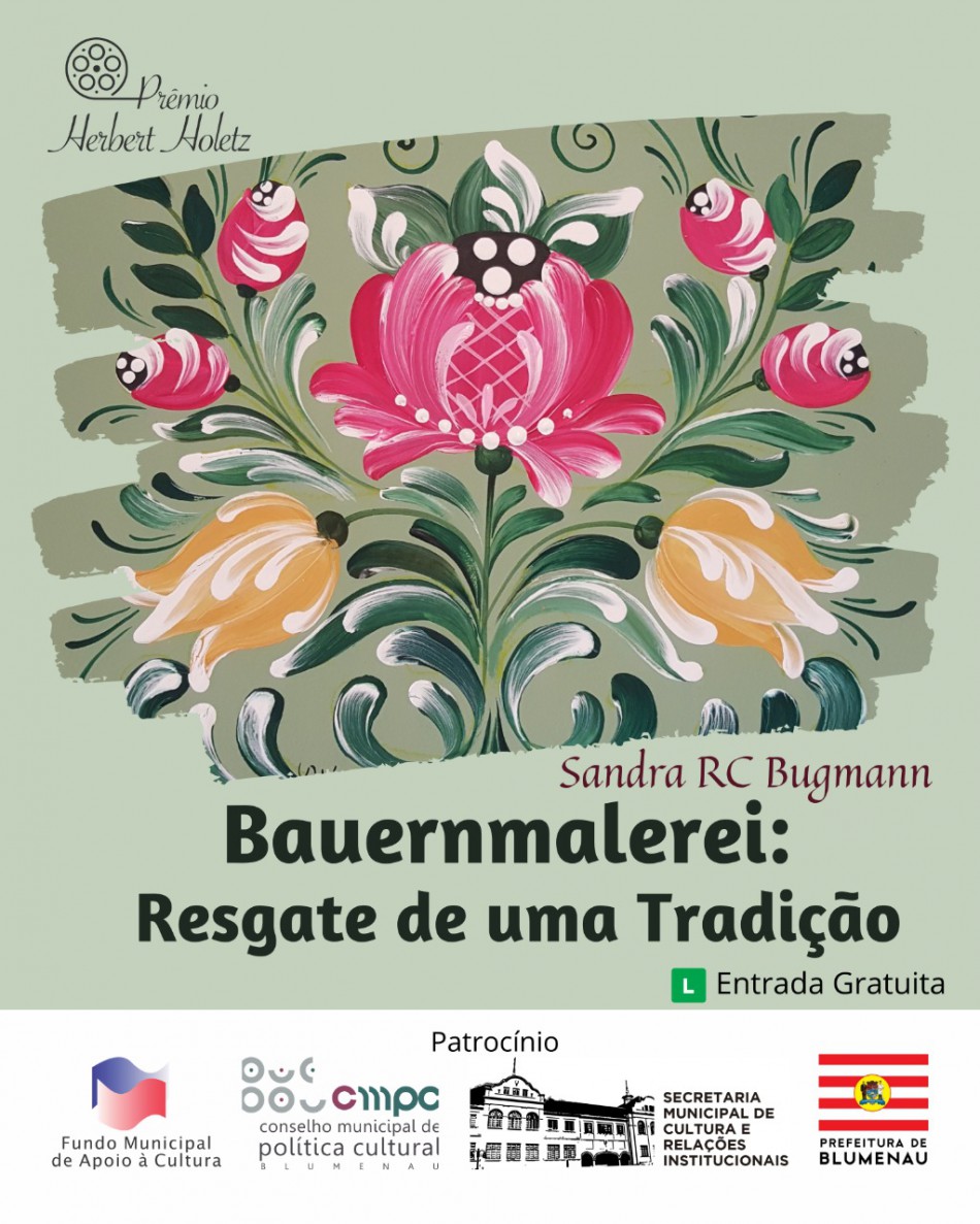 Sandra Bugmann ensina técnicas da pintura 'Bauernmalerei'