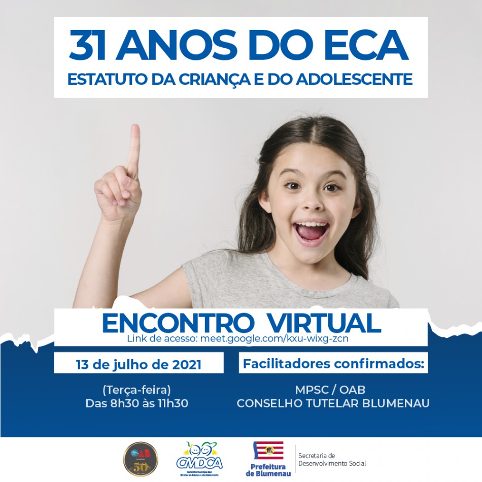 CMDCA promove encontro alusivo aos 31 anos do Estatuto da Criança e do Adolescente