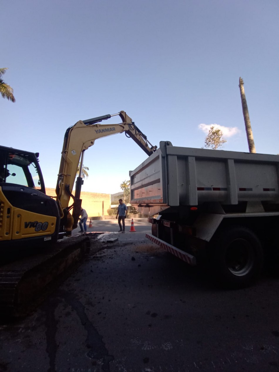 Samae executa segunda etapa da obra de setorização da Rua Amazonas