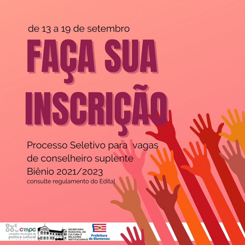 Cultura lança edital para conselheiros suplentes