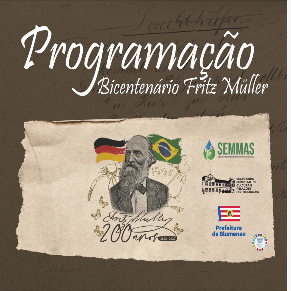 Programação celebra 200 anos de Fritz Müller até dezembro