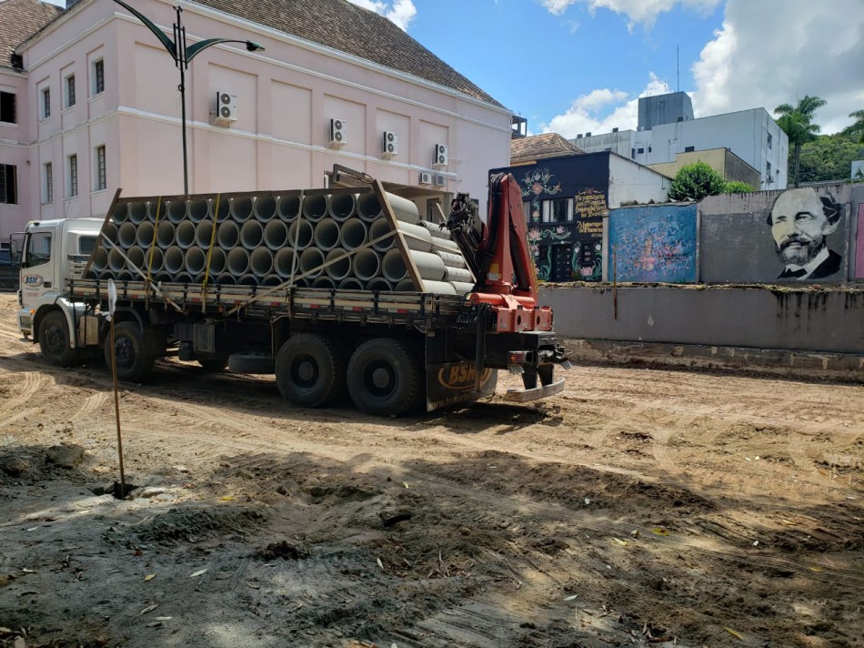 Obras da Rosenplatz modificam entrada para os Museus