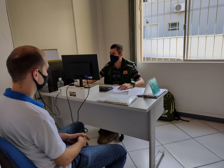 Reiniciam os atendimentos da Epagri e do Incra no Distrito da Vila Itoupava