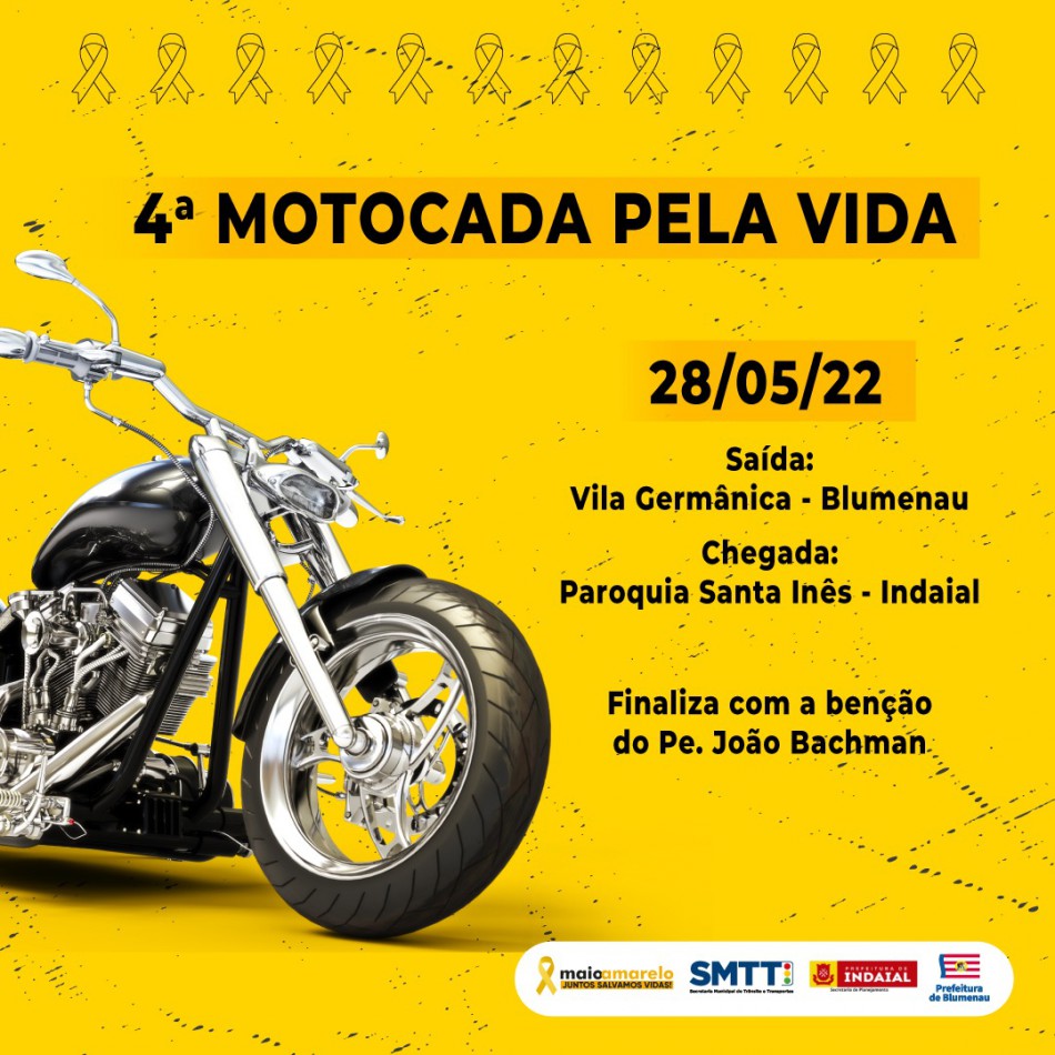 Confira a programação do último fim de semana do Maio Amarelo
