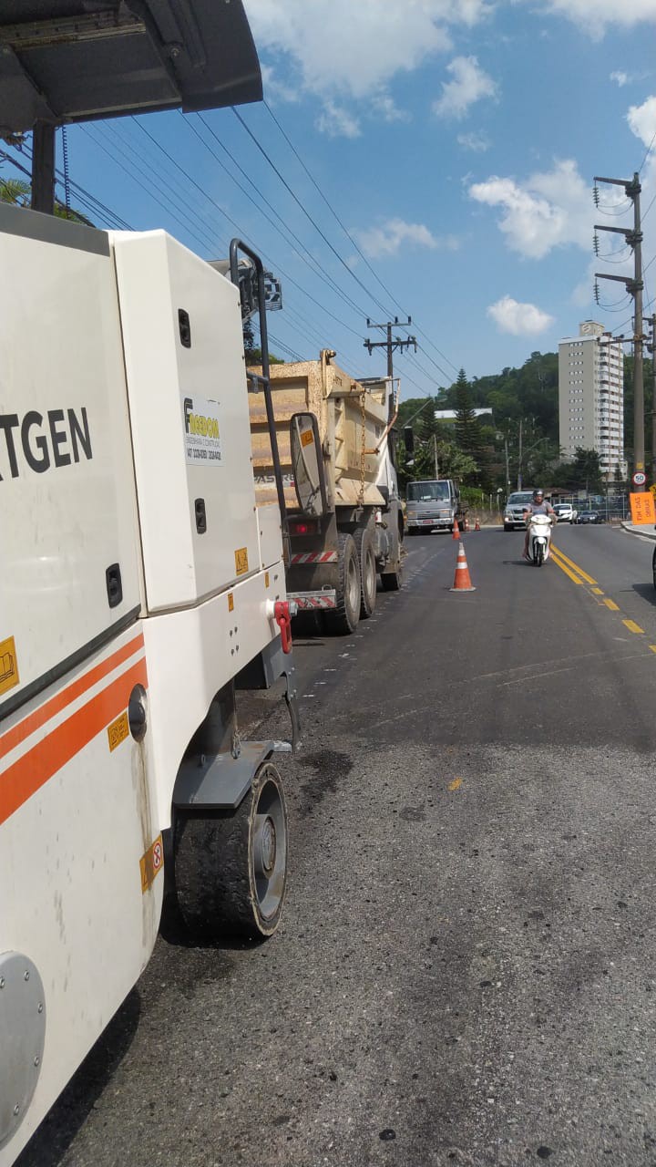 Obra na Rua Bahia terá mais uma etapa de pavimentação nesta semana