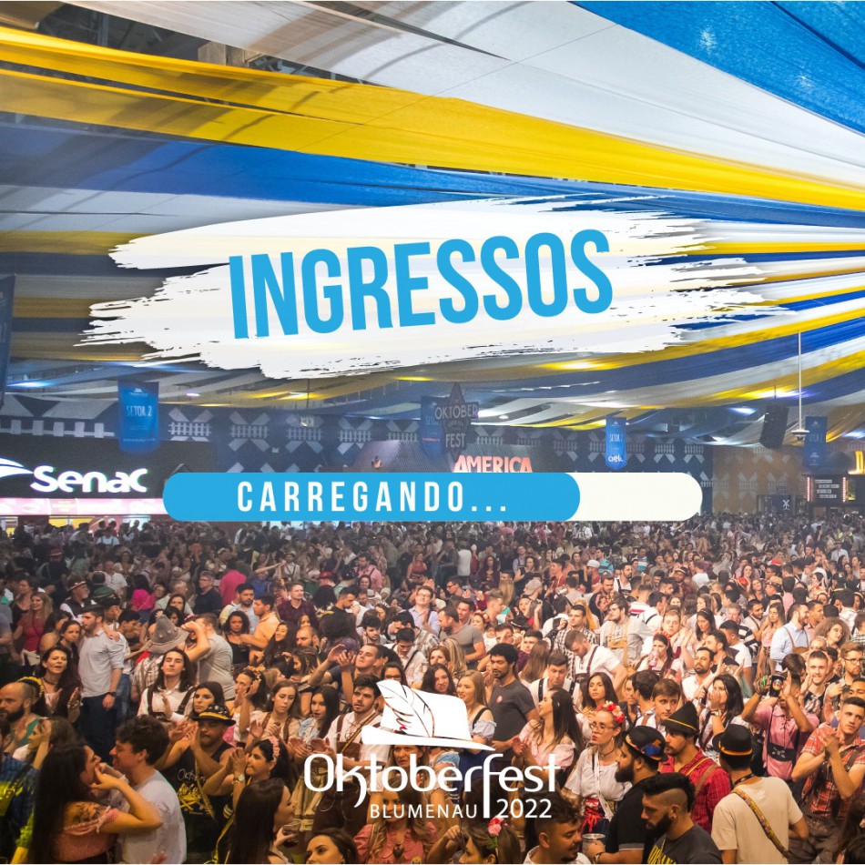 Oktoberfest inicia venda de ingressos para a 37ª edição da festa