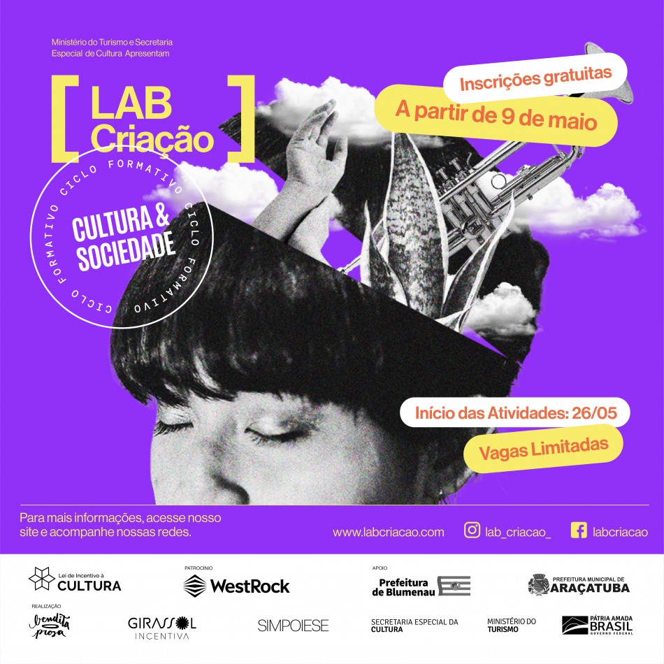Plataforma de formação cultural recebe inscrições